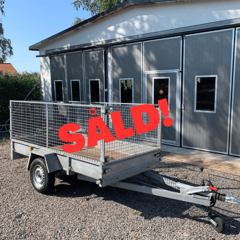 Kompakt Släp - Såld